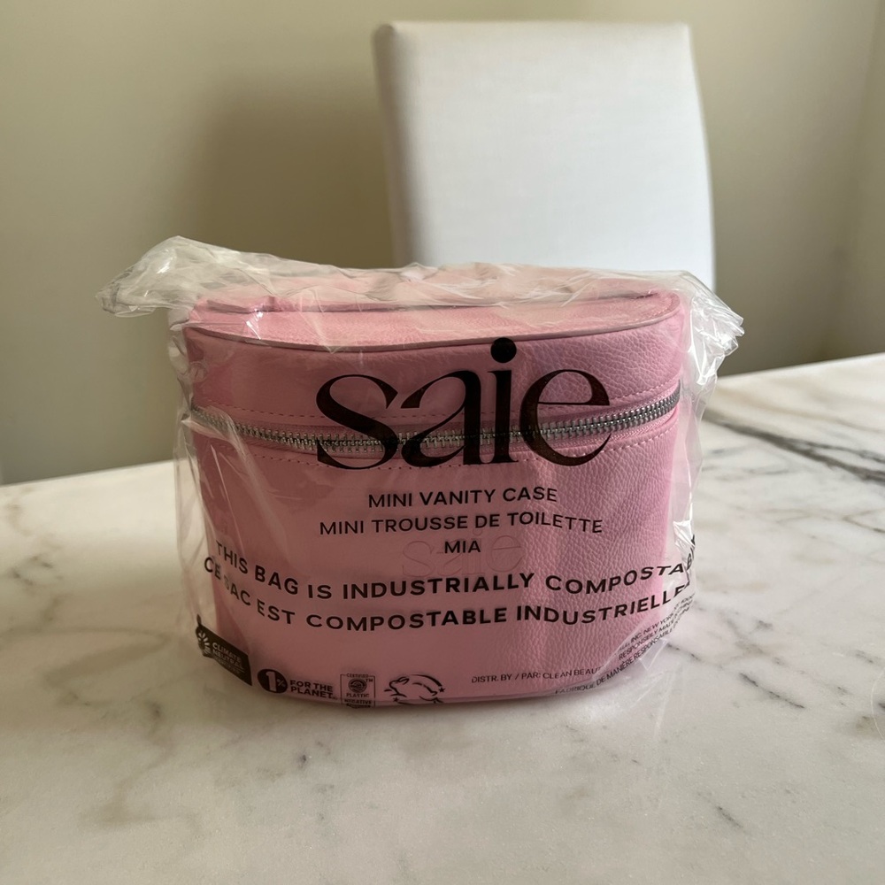 Saie The Mini Vanity Case Light Pink Mia